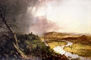 Thomas Cole Vue du mont Holyoke,pres de Northampton dans le Massachusetts Apres l'orage painting
